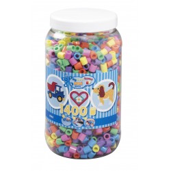 Hama Perles Maxi Pot 1400 Couleurs Pastels