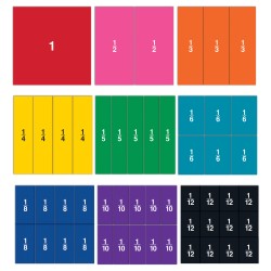 Boîte de démonstration Magnétique Fractions Carrées XL