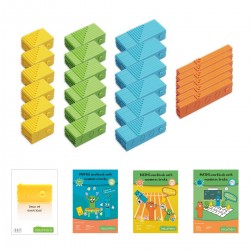 Newméro Pack Education 180 briques + 3 livrets d'exercices + 1 guide de jeux